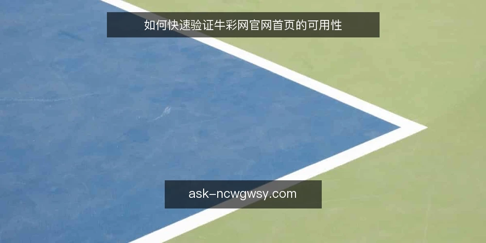 如何快速验证牛彩网官网首页的可用性 — 第一步：准备验证工具与资料 配图